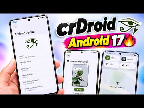 **Вышла crDroid v13 с Android 17.